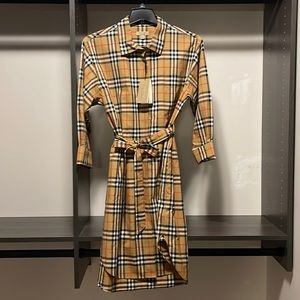 Burberry shirt dress, never worn